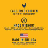 Raw Boost, Natural Dry Cat Food with Freeze Dried Pieces, High Protein, Grain Free Recipe - Real Chicken, 10 Lb. Bag