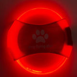 Pet Supplies Dog Toys Glow in the Dark Flying Discs Trainning Interactive Game Throwing Catching Ring for Small Medium Large Dog