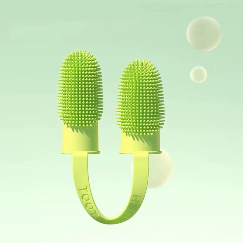 GentlePaws FingerBrush – Soft Silicone Toothbrush for Easy Pet Oral Care