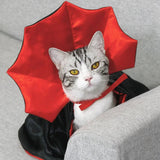 Pet Vampire Cape – Hauntingly Cute Halloween Costume for Cats & Small Dogs