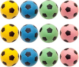 Foam Soccer Balls Cat Toys - Pack of 12