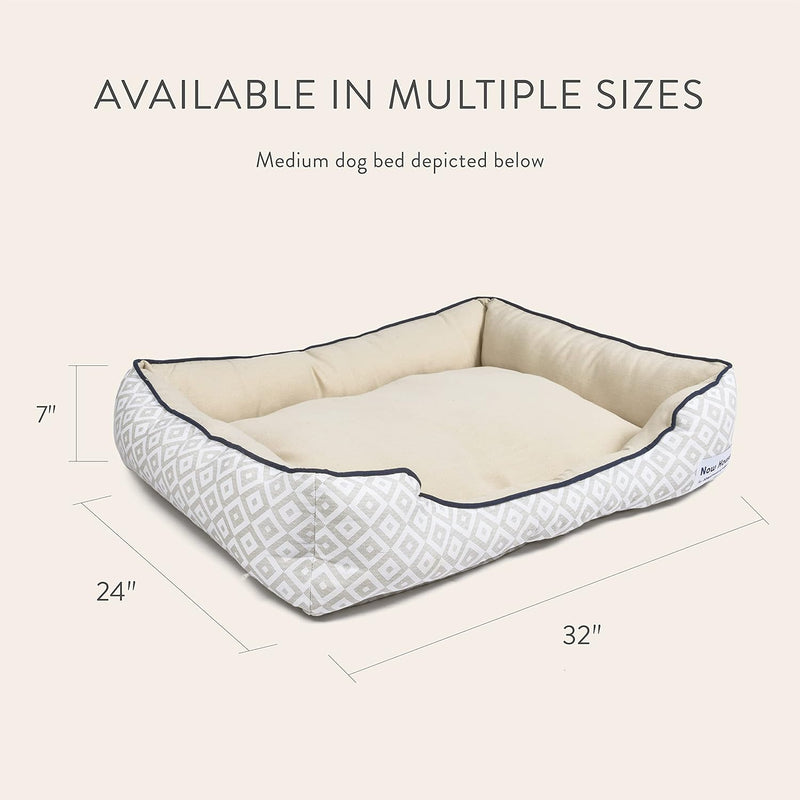 Now House for Pets by  Grey Diamond Cuddler Dog Bed, Medium Washable for Medium Sized Dogs